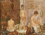 Georges Seurat The Post of Woman oil painting